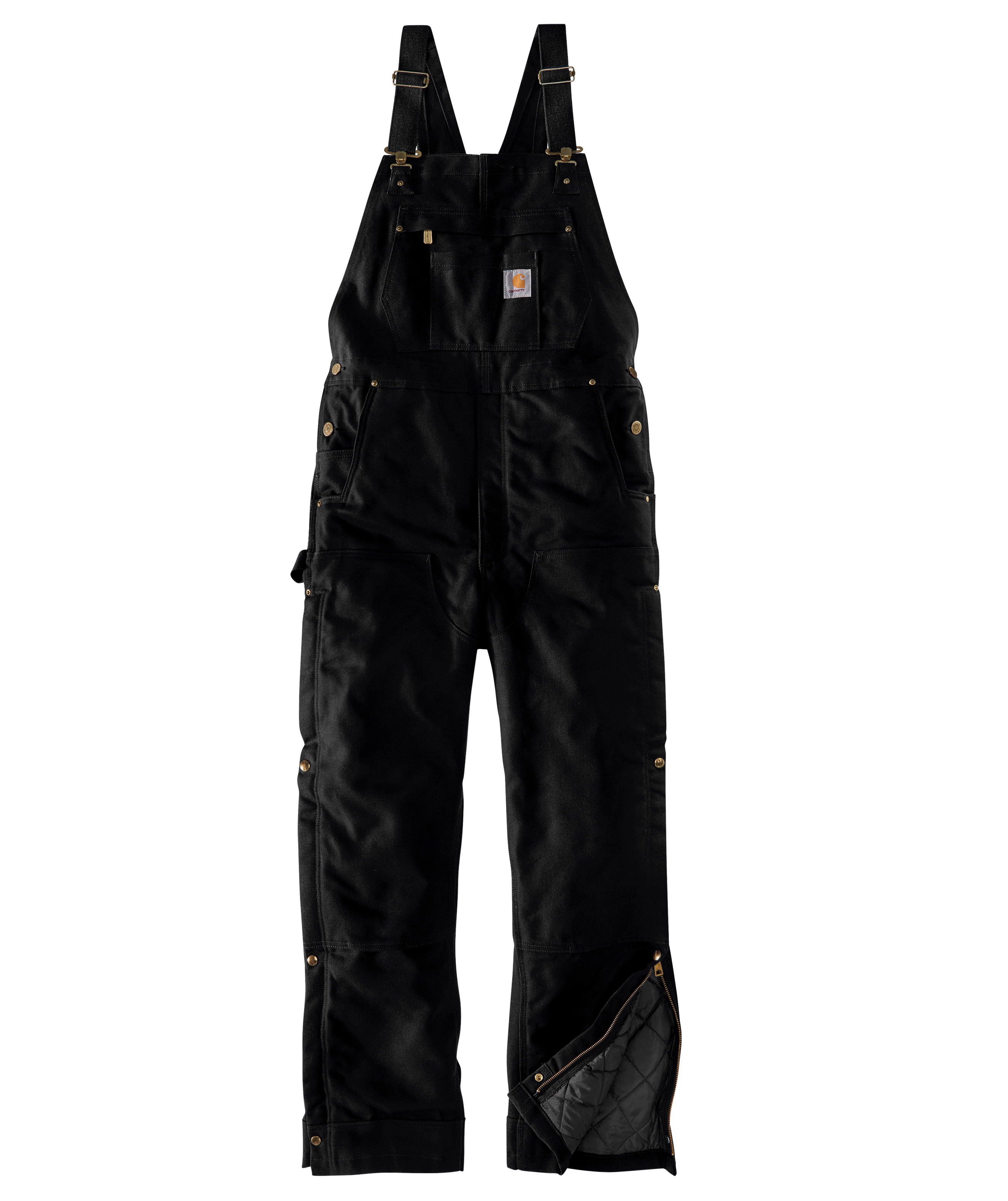 Carhartt Firm Duck Insulated Bib Overalls with Tall Sizes