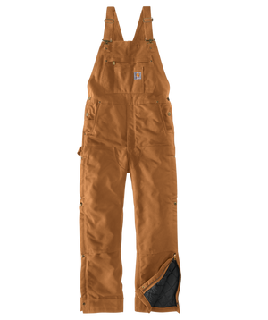 Carhartt Firm Duck Insulated Bib Overalls with Tall Sizes