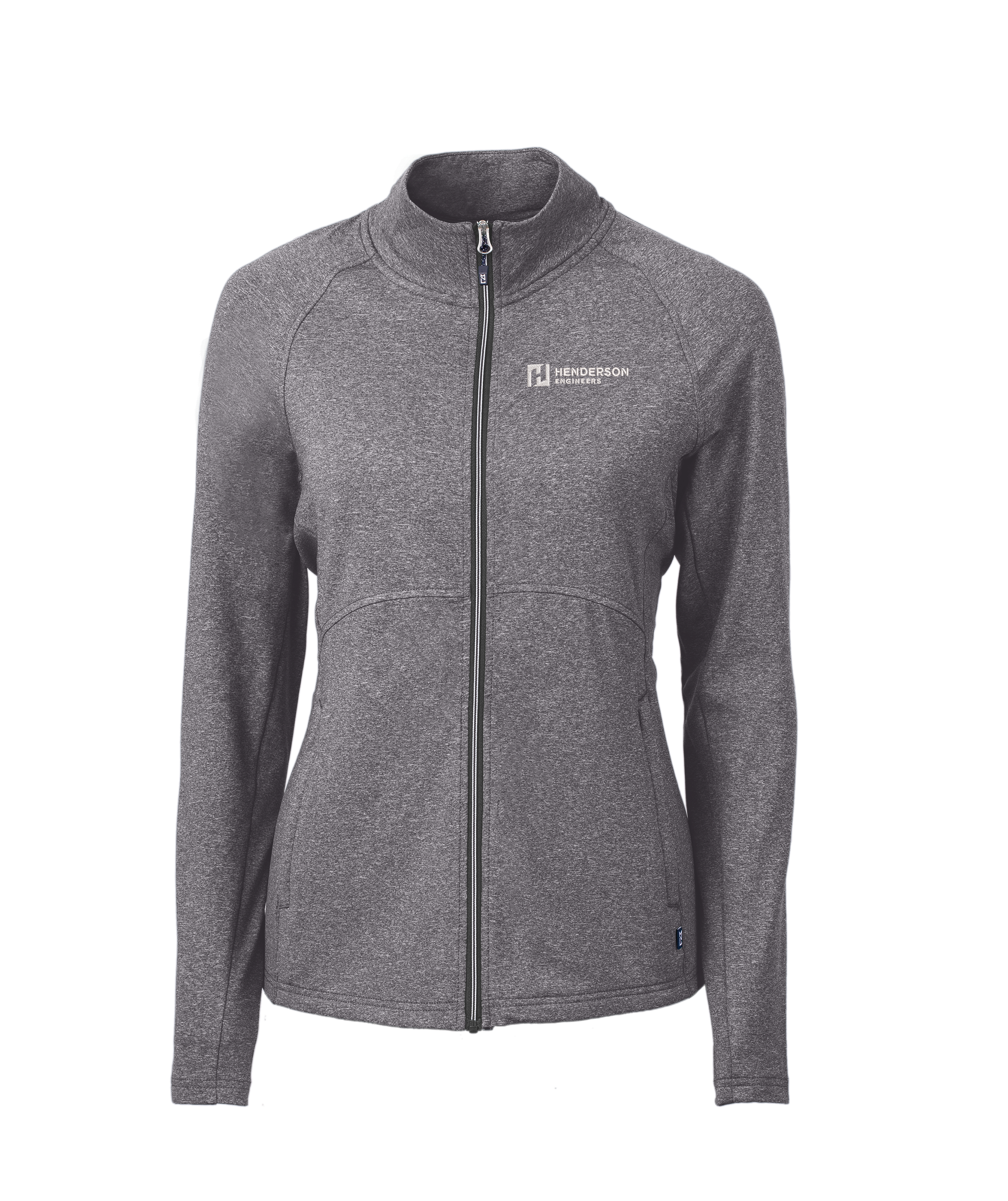 Cutter & Buck Adapt Eco Knit Stretch Recycled Womens Full Zip