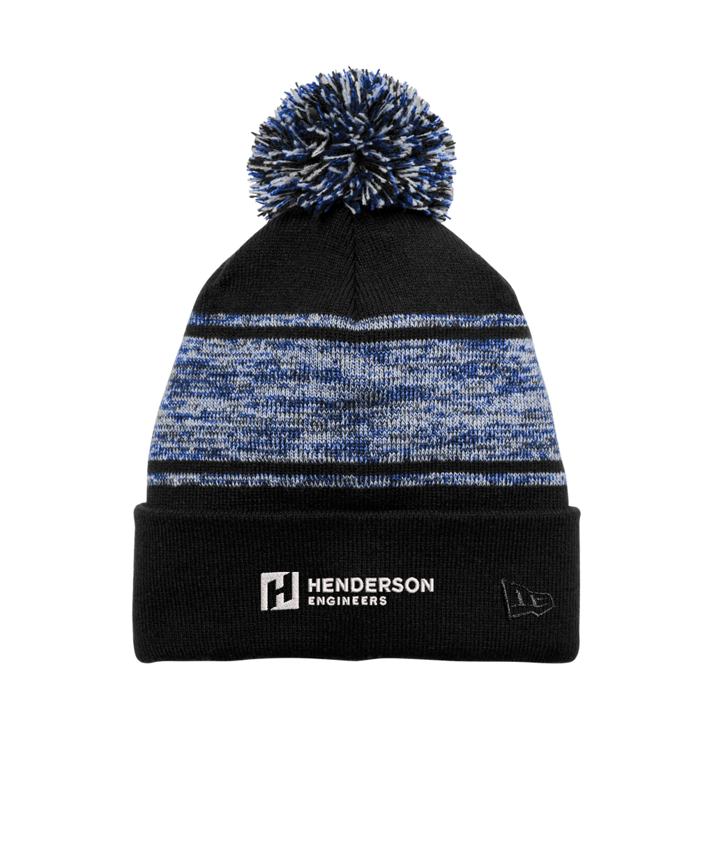 New Era Knit Chilled Pom Beanie