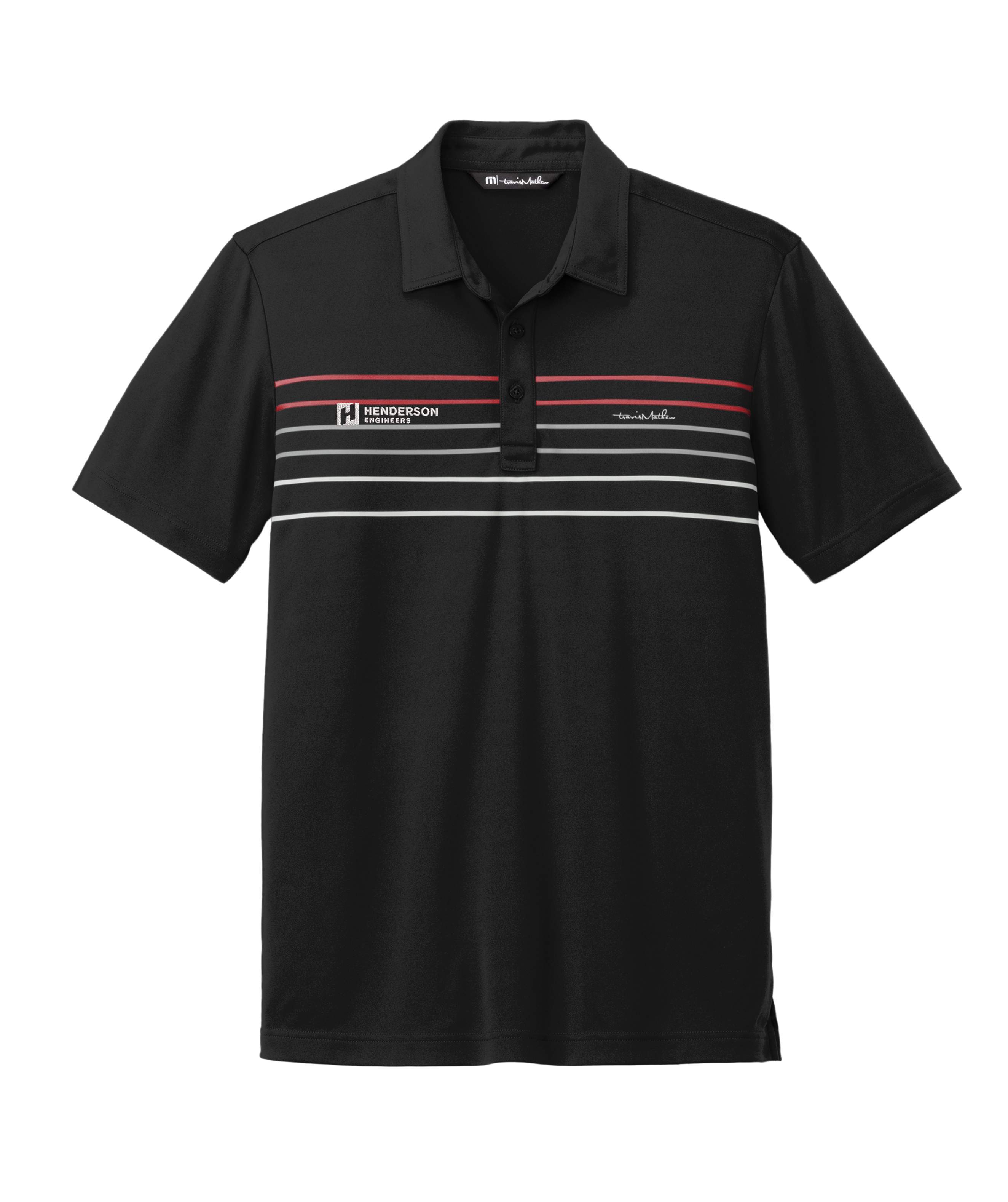 TravisMathew Coto Performance Chest Stripe Polo