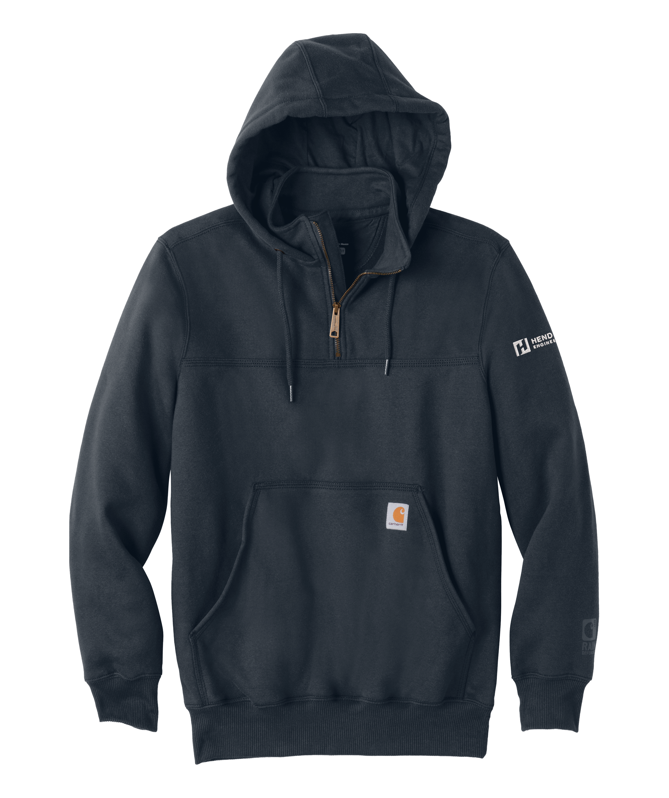 Carhartt ® Rain Defender ® Paxton Heavyweight Hooded Zip Mock Sweatshirt