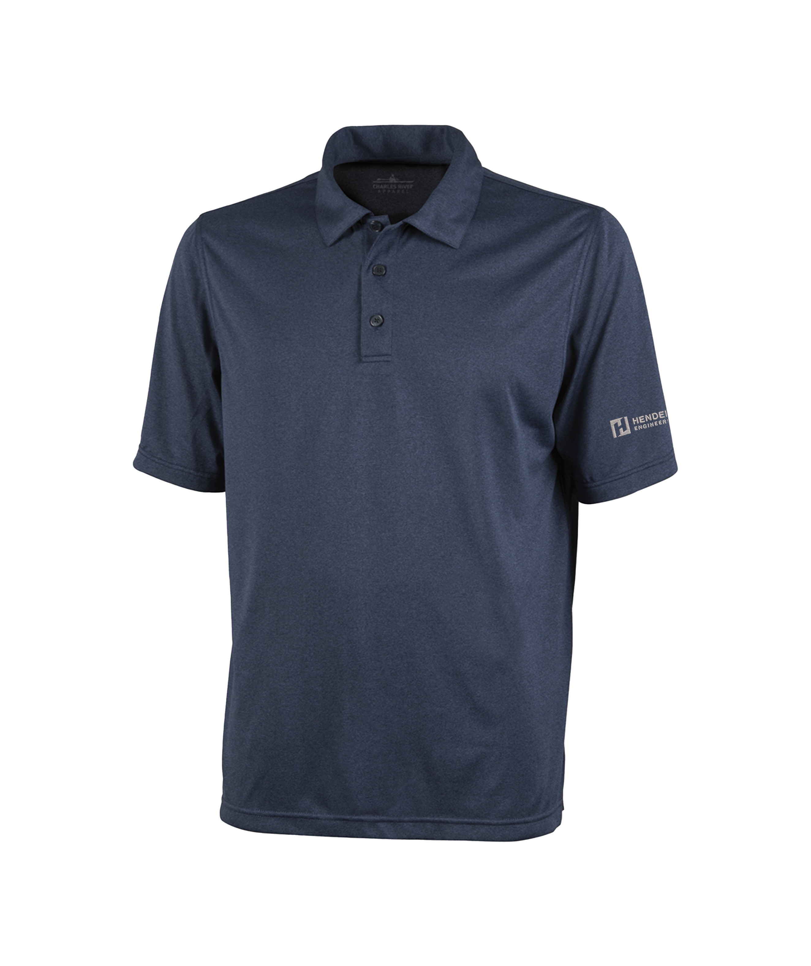 Charles River Men's Heathered Polo